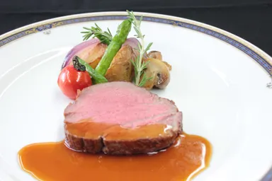 クリスマスの定番、ローストビーフ