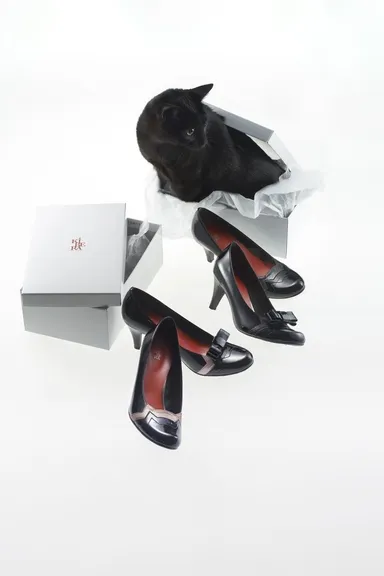 キャッツ2WAYハイヒールパンプス