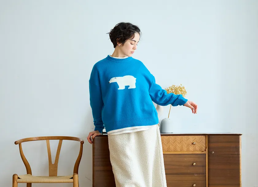 NARU限定ニット