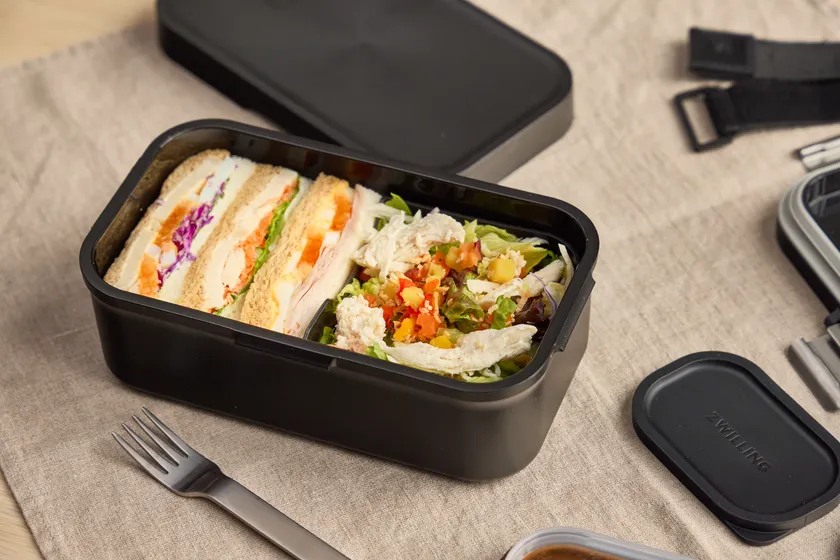 サンドイッチやサラダランチに