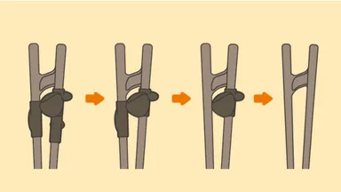 パーツを外して段階的に練習