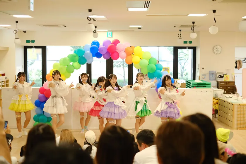 北海道出身のアイドルグループ「FRUiTY」さんのライブあり！