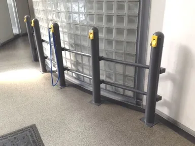 曲線地形への施工例