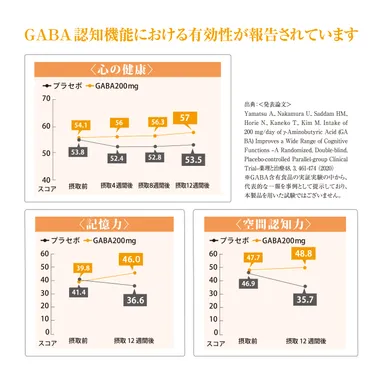 GABA200mgの有用性