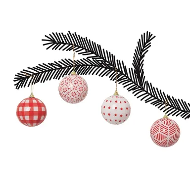 オーナメント(4個入)　500円(税込)