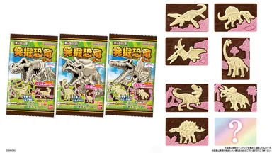 キャラパキ 発掘恐竜チョコ(イメージ)