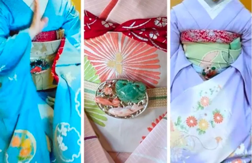 舞妓さんの装いの『要・かなめ』とも言える『ぽっちり(銀と宝石でできた大きな帯留)』