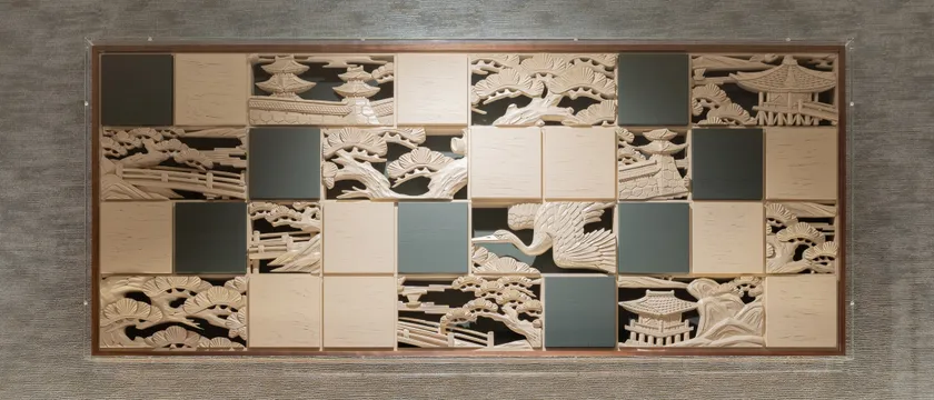 大阪欄間アート壁掛け