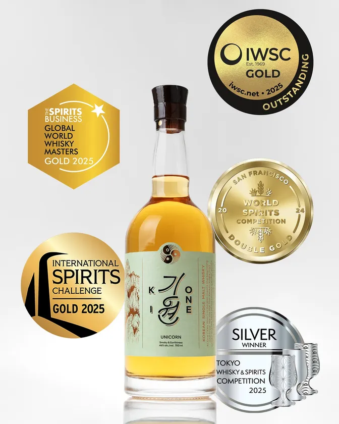 キウォン ユニコーン 受賞ロゴ