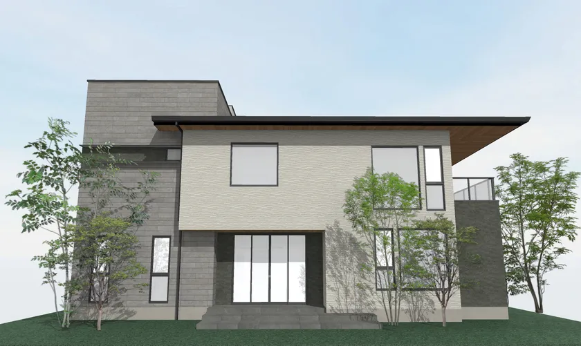 「自然と共に、心地よく暮らす」がテーマのモデルハウス