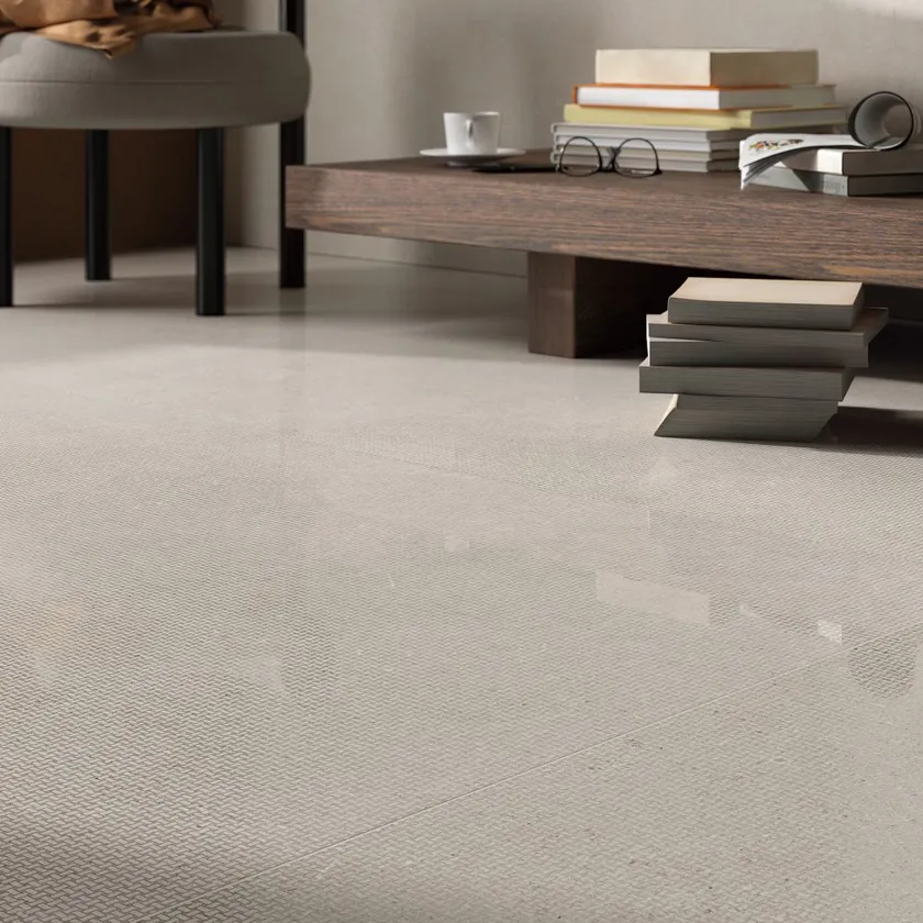 株式会社エービーシー商会(セラミックタイル「イーズ(サンド テキスタイル)」)