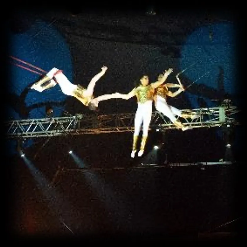 空中パフォーマンス1