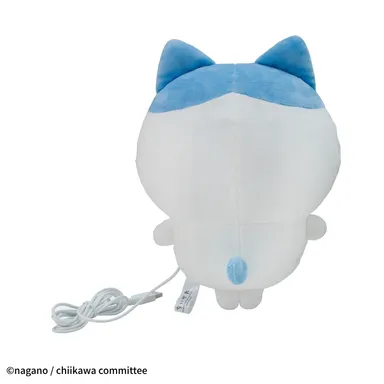 あったかぬいぐるみ　ハチワレ　背面