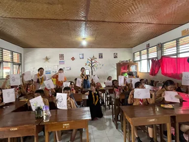 子ども達のお絵描き歌