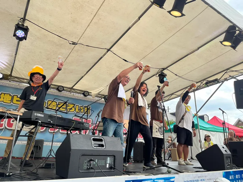 全国地ビールフェスでお披露目(1)