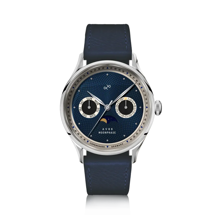 1968 Moonphase, Steel / Dark Blue