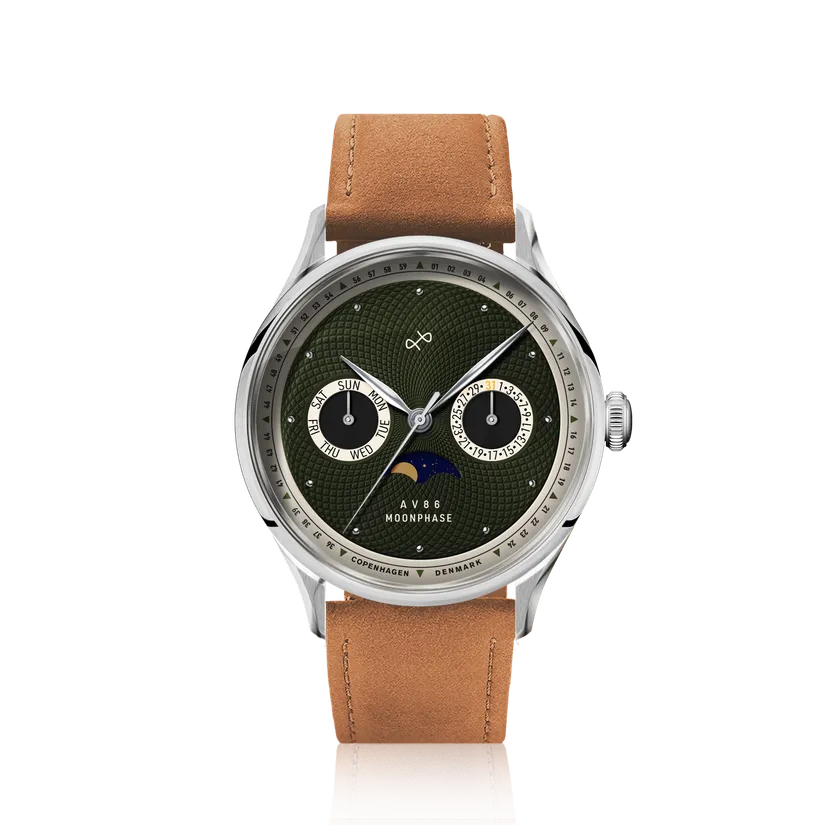 1968 Moonphase, Steel / Green