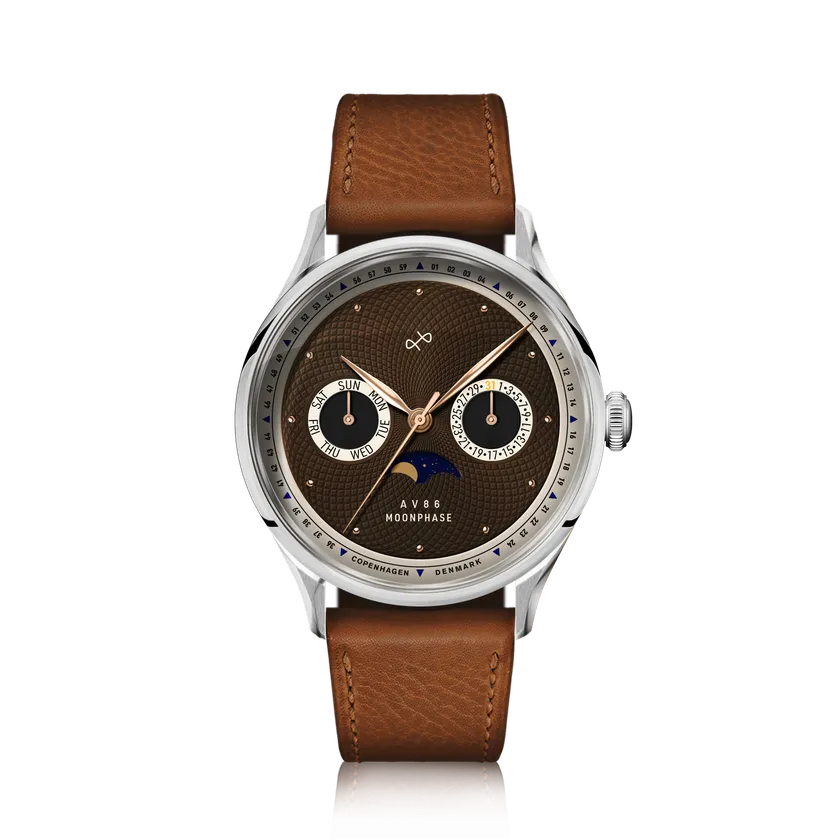 1968 Moonphase, Steel / Brown