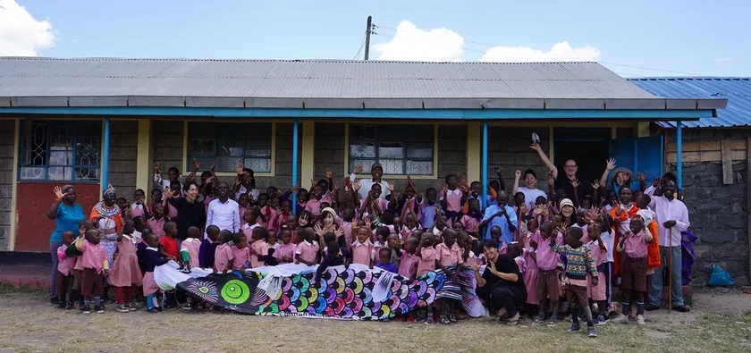 マチャコス小学校文化交流