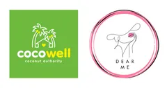 cocowell x DEAR ME ロゴ