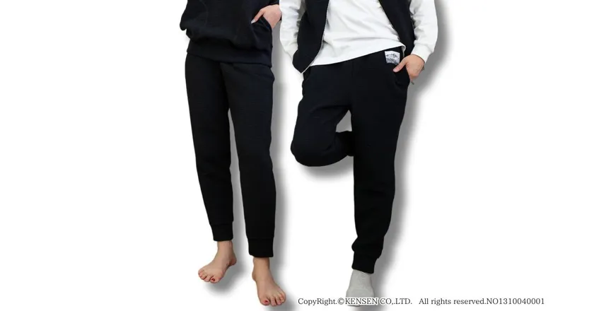 エベレスト 綿ジョガーパンツ 着用イメージ