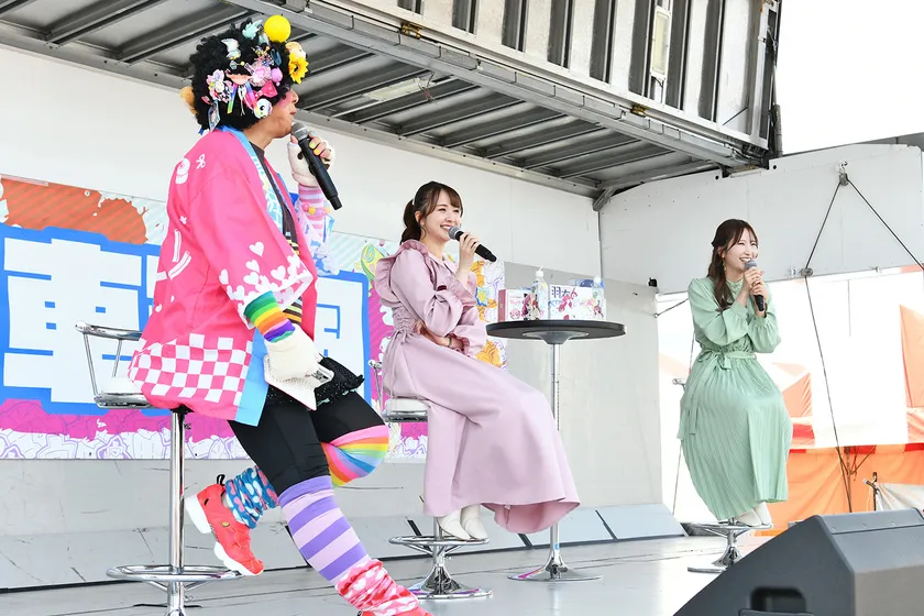 ステージ(2025年3月開催時の様子)