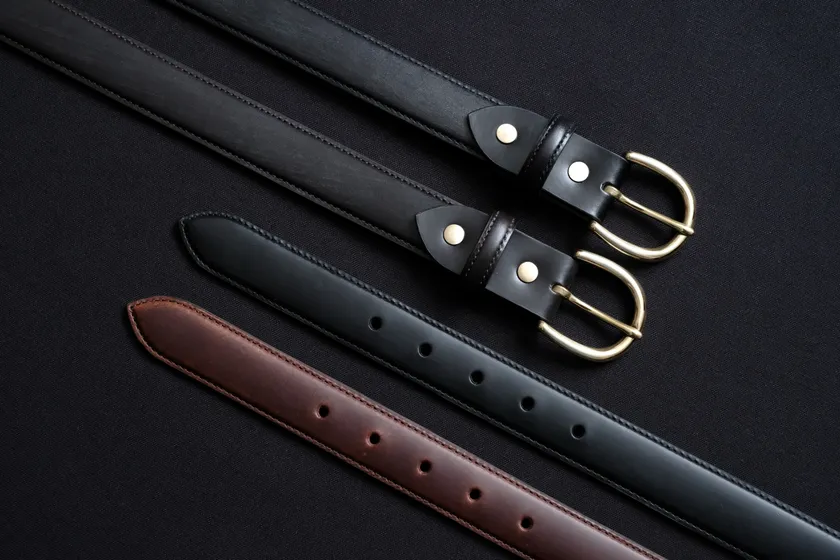 レザーベルト“Brass”