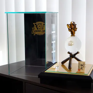 ガラスケースをはずして設置も可能