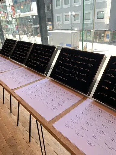 札幌会場の展示