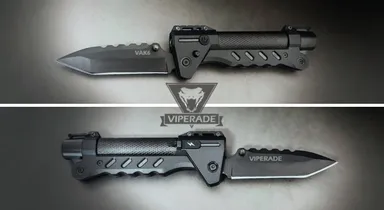 強靭な5Cr15MOVステンレス製ブレード