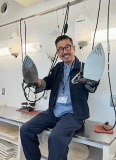 東京モード学園にて