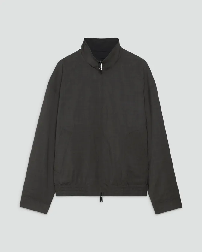 Motion Wool Stand Blouson Reversible
