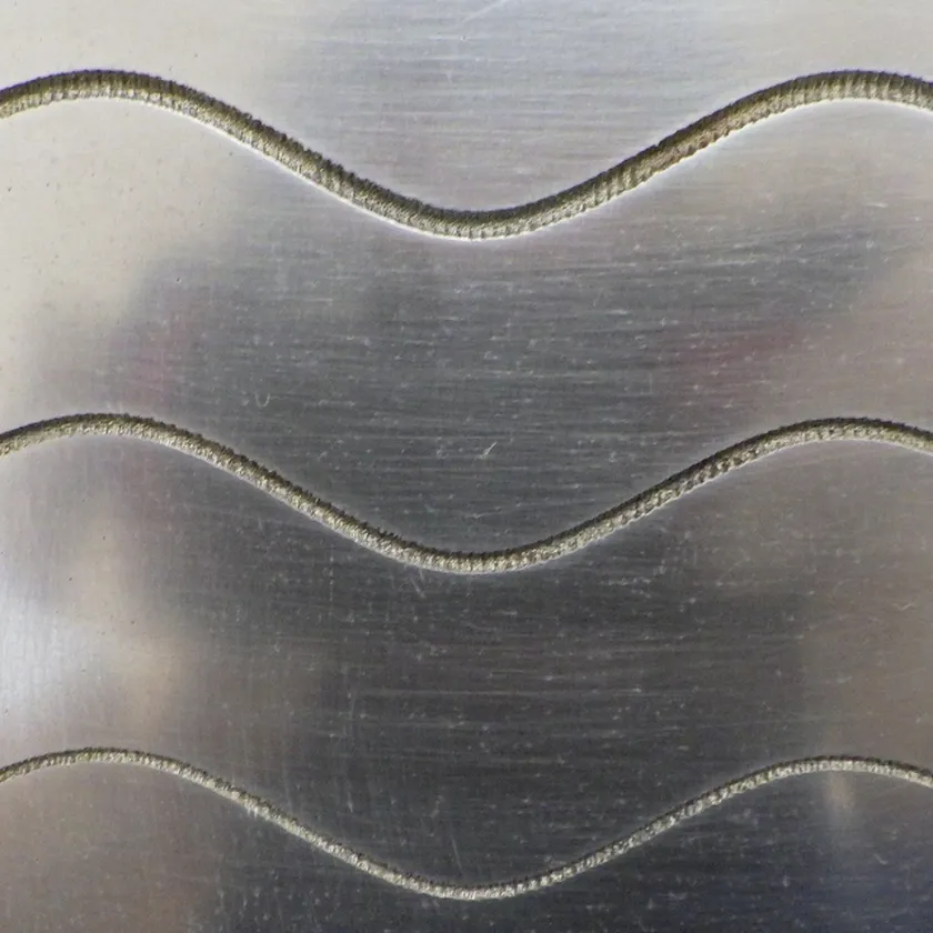 細穴流路研磨サンプル(研磨前)