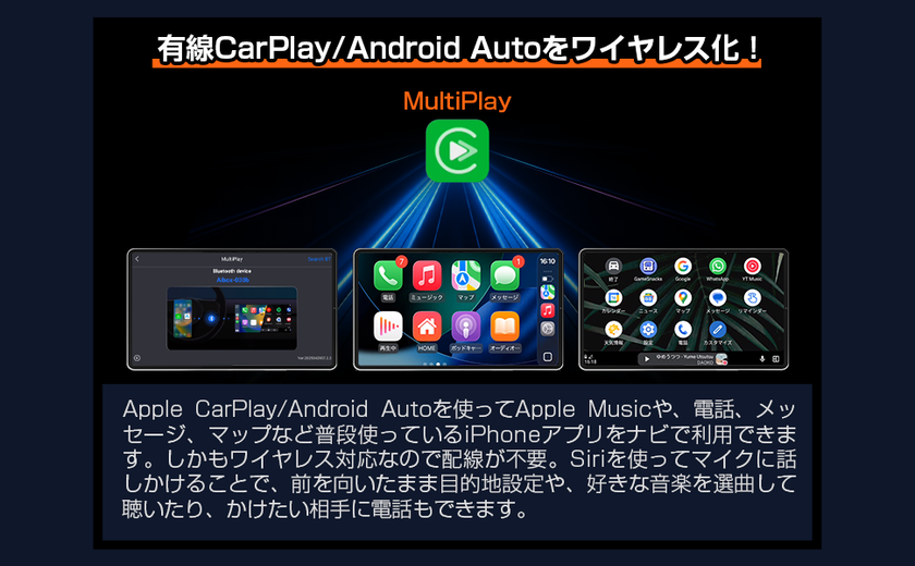 通話・音楽・メッセージ操作の利用シーン