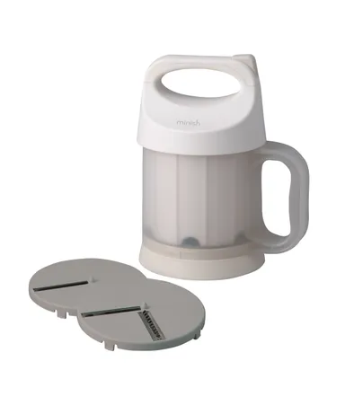 minish クルクルベジスライサー　アイボリー