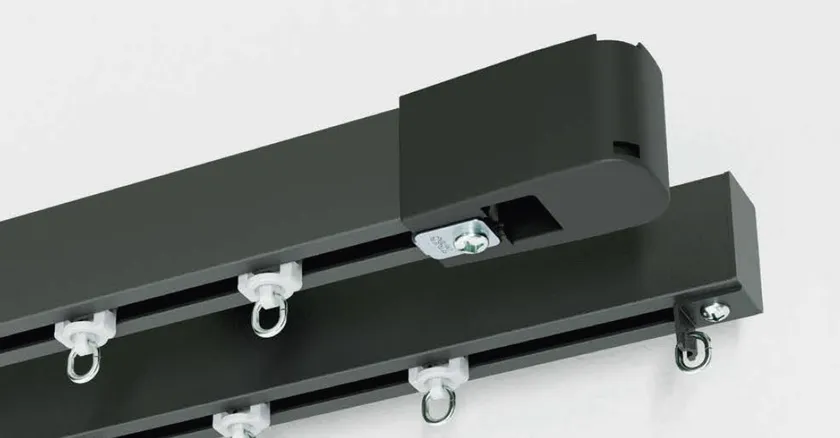 洗練されたレールとプーリーデザイン