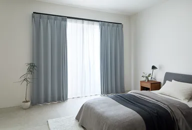 電動カーテンレール：レガートコモ　ブラック