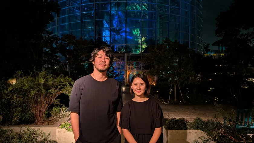 (左から)BOTANICA MUSEUMプロデューサー・清野光氏、(株)ワールドパーク公園開発部・森田有佳氏