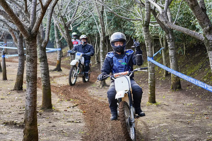 昨年の様子(試乗体験)