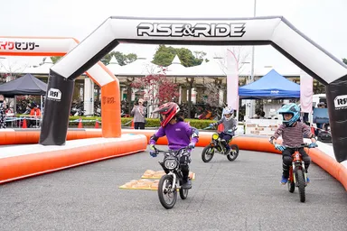 昨年の様子(キッズバイク)