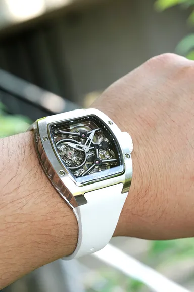 ZEROO T10スケルトントゥールビヨンオートマチック