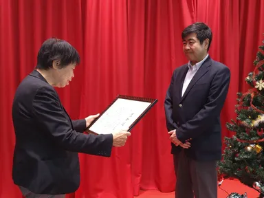 ～表彰の様子1※2024年の写真です～