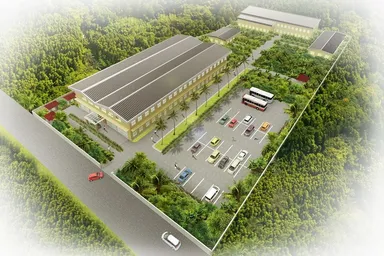 工場外観パース図(2)