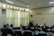 ミャンマー政府関係者との調印式(1)