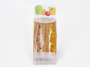 合鴨とかぼちゃのサンド