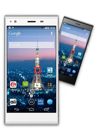 ZTE Blade Vec 4G [ブラック/ホワイト]