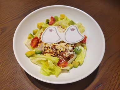 双子文鳥ちゃんのタコライス