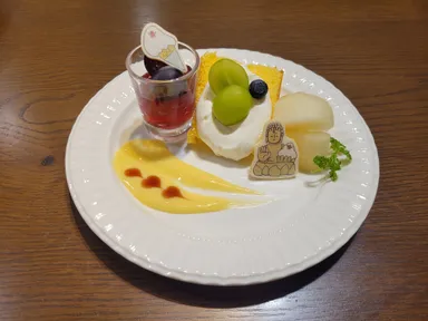 文鳥ちゃんのシフォンケーキ