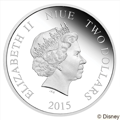 Disney - ディズニー ミッキーミニー銀貨 純銀コイン ミッキー＆ミニーマウス ハート銀貨 1オンス 2023年