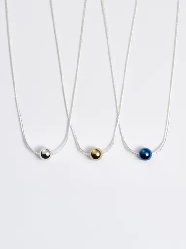 LAMBDA　NEW COLLECTION　Liquid　SVリキッドネックレ